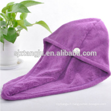 Serviette en turban microfibre